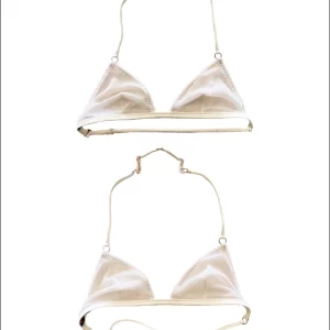DEMURE white bralette