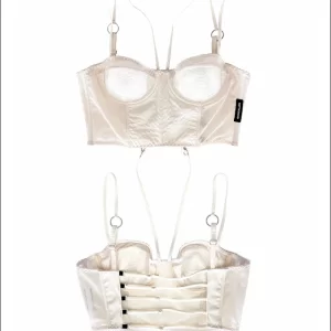 LA DOUCE off-white bustier