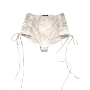 LA DOUCE off-white culotte lace-up