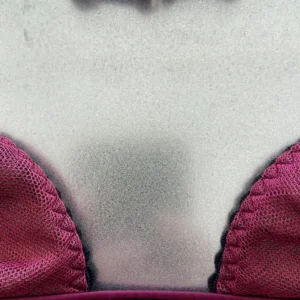 DEMURE bordeaux-red bralette